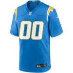 Men's Los Angeles Chargers Nike Powder Blue Custom Game Jersey - 图片 3