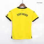 23-24 Kids Borussia Dortmund Home Whole Kit (Jersey+Shorts+Socks) - 图片 4