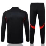 Bayern Munich Training Kit (Sweatshirt+Pants) Black 2025-26 - 图片 2