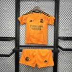 24-25 Real Madrid Third Away Kids Kit Soccer Jersey+Shorts - 图片 6