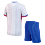 2024 France Away Kit(Jersey+Shorts) Euro - 图片 2