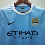 2013/14Manchester City Retro Home Jersey - 图片 3