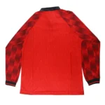 1996/97 Manchester United Retro Long Sleeve Jersey Home - 图片 2