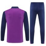 25-26 Barcelona Pink Training Kits Long Football Track suits - 图片 2