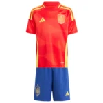 Kids Spain Home Kit EURO 2024 Youth Apparels