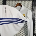 2016/17 Real Madrid Retro Long Sleeve Home Jersey - 图片 8