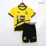 23-24 Kids Borussia Dortmund Home Jersey Kit - 图片 3