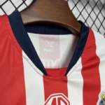 24-25 Chivas Home Soccer Kids kit Jersey+Shorts - 图片 8