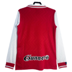 Arsenal Retro Long Sleeve Home Football Shirt 1996-1997 - 图片 2