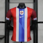 HAALAND #9 Norway Nike Soccer Jersey Home Player Version Shirt 2024 - 图片 2