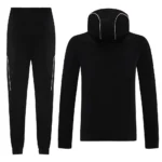 Inter Miami Hoodie Training Kit (Sweatshirt+Pants) Black 2025-26 - 图片 2