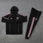 Inter Miami Hoodie Training Kit (Sweatshirt+Pants) Black 2025-26 - 图片 3