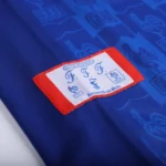 1996 France Retro Jersey Home Euro Cup - 图片 7