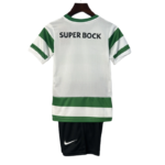 Sporting CP Home Soccer Jersey Kids Kit 2025-26 （Jersey+Shorts） - 图片 2