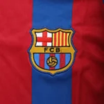 2005/06 Barcelona Messi #30 UCL Final Retro Jersey Home - 图片 3