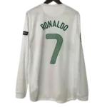 2012 Portugal Retro Jersey Away Long Sleeve - 图片 3