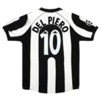 1997-98  Juventus Del Piero #10 Retro Jersey Home - 图片 2