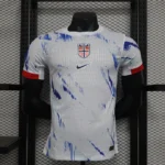 HAALAND #9 Norway Nike Soccer Jersey Away Player Version Shirt 2024 - 图片 2