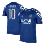 O.DEMBéLé #10 PSG Soccer Jersey Fourth Away Custom Shirt 2024-25 - UCL