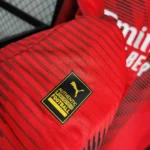 23-24 AC Milan Home Long Sleeve Jersey - 图片 7