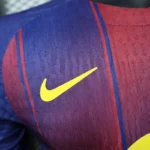 Barcelona Home  Long Sleeve soccer jerseys 2025-26  Player Version - 图片 3