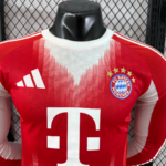 Bayern Munich Long Sleeve Jersey Home Football Shirt 2025-26-Player version - 图片 3