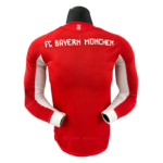 Bayern Munich Long Sleeve Jersey Home Football Shirt 2025-26-Player version - 图片 2