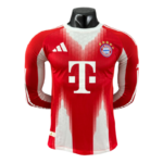 Bayern Munich Long Sleeve Jersey Home Football Shirt 2025-26-Player version