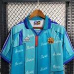 96-97 Barcelona Retro Away Soccer Shirt - 图片 3
