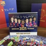 Fc Barcelona 2025 calendar Football toy kit gift