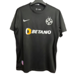 FCSB football fans with black T-sleeves