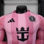 Inter Miami CF Home Pink Soccer Jersey Player Version Shirt Long sleeve 2025-26 - 图片 10