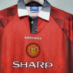 1996/98 Manchester United Retro Jersey Home - 图片 5
