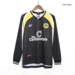 95-96 Borussia Dortmund Retro Away Long Sleeve Jersey