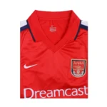 00-01 Arsenal Bergkamp #10 Retro Jersey Home - 图片 3