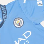 Kids Manchester City Home Jersey Kit Youth Apparels 2024/25 - 图片 7