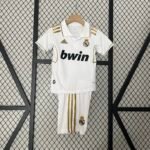 Real Madrid 11-12 Home Retro Kids Kit Soccer Jersey - 图片 2