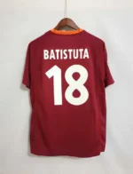 Roma 2000/01 Retro Jersey Home - 图片 7