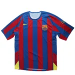 2005/06 Barcelona Messi #30 UCL Final Retro Jersey Home - 图片 2