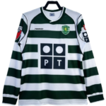 Sporting Lisbon Retro Home Long sleeve Jersey 2003-04