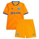 Kids FC Porto Away Kits(Jersey+Shorts) 2024-25