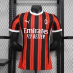 24-25 AC Milan Home Soccer Jersey Player Version - 图片 3