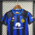 23-24 Inter Milan Home Kids Kit Jersey+Shorts - 图片 5