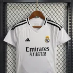 24-25 Real Madrid Home Kids Kit Jersey+Shorts - 图片 3