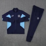 Manchester City Training Kit (jacket+Pants) Royal blue 2025-26 - 图片 3
