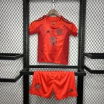 24-25 Bayern Munich Home Soccer Kids Kit Jersey+Shorts - 图片 3