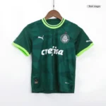 Kids SE Palmeiras 2023/24 Home Jersey Kit Replica - 图片 2