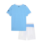 Manchester City Home Kids Soccer Jerseys Kit 2025-26 - 图片 2