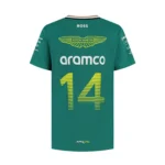 Aston Martin F1 2025 Kids Alonso Driver T-Shirt - 图片 2