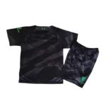 23-24 Kids Liverpool Goalkeeper Kit(Jersey+Shorts) Black - 图片 2